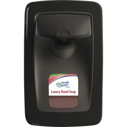 Kutol Products Soap Dispenser, 6-3/4"Wx5-1/2"Dx10-3/4"H, Black