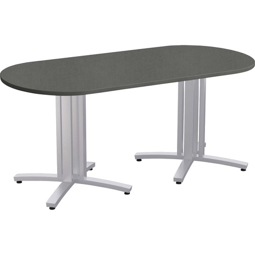 Special-T Table, Racetrack, 36"Wx72"Lx29"H, Steel Mesh