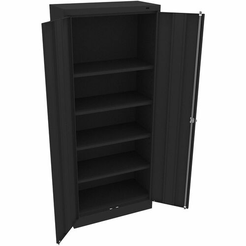 Cabinet, Storage, 30W15D72H Black view 2