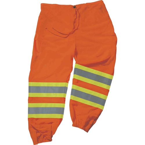 Ergodyne Pants,Hi-Vis,Two-Tone,ReflectiveTape,HL,ClassE,S/M,OE