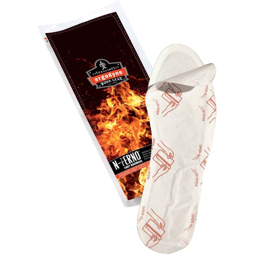 Ergodyne Foot Warmers,Adhesive,AirActivated,Disposable,L/XL,20/CT,WE