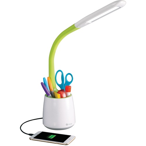 OttLite Technologies, Inc. Lamp,ClearSun LED,Storage,410Lumens,11"-23"H,WE/GN