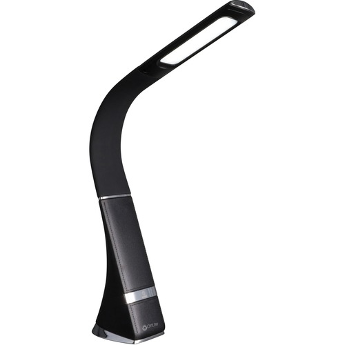 OttLite Technologies, Inc. Lamp,f/Desk,Chargeable,ClearSun LED,10"-18-3/4"H,BK