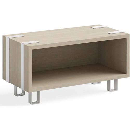 Safco Storage,Stackable,Metal/Laminate,24"x12"x12-2/5",BE/WE