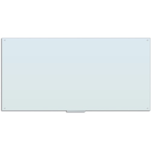 Board, Dry Erase, Magnetic, Glass, 96x48, Frameless view 2