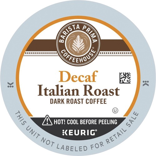 Decaf Italian Roast Coffee K-Cups, 24/Box GMT8506