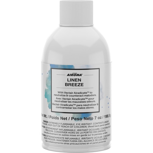 Vectair Systems, Inc. Refill, Airoma, Linen Breeze, 2-3/5"x2-3/5"x5-3/5", 12/CT,MI