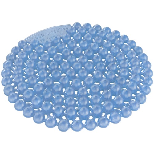 Vectair Systems, Inc. Urinal Screen, Linen Breeze, 6-3/5"x6-3/5"x1/4", 10/CT, Blue