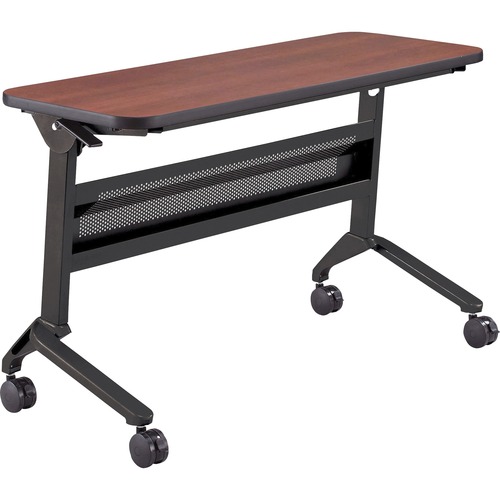 Safco Table,Training,Rectangular,FlipNGo,48"x18"x29",Cherry