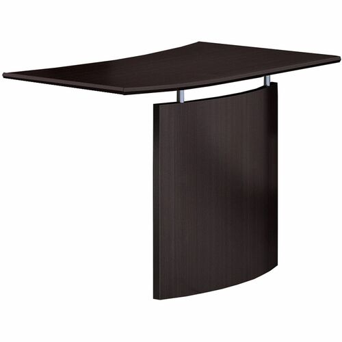 Safco Bridge,Left-Hand,48"x24"x29-1/2",Mocha
