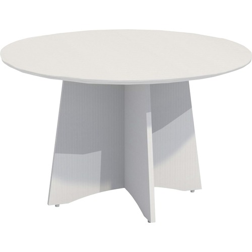 Safco Conference Table,Round,48"Diax29-1/2",Textured Sea Salt