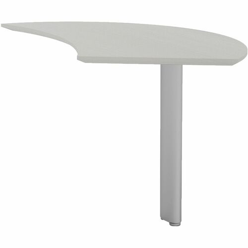 Safco Desk Extension,Right,47"x28"x29-1/2",Textured Sea Salt
