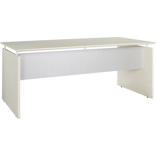 Safco Desk,Straight Front,63"x36"x29-1/2",Textured Sea Salt