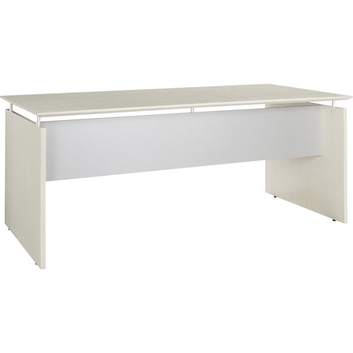Safco Desk,Straight Front,72"x36"x29-1/2",Textured Sea Salt