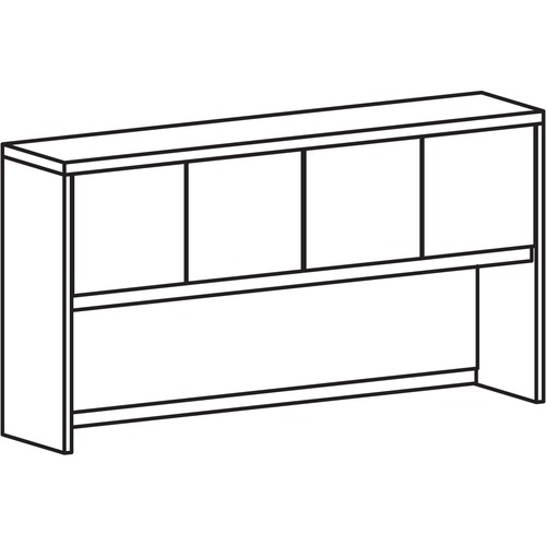 Lorell Hutch, Prominence, 72"Wx16"Dx39"H, Gray Elm