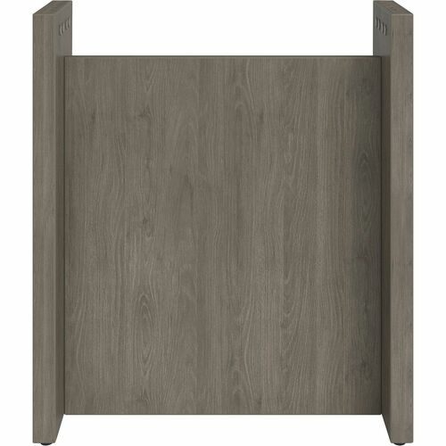 Lorell Base, Slim, Laminate, 24"x8"x28", Gray Elm