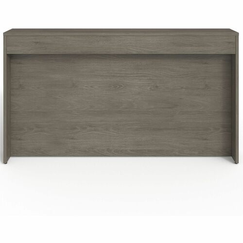 Lorell Reception Counter, 74-1/4"x11-7/8"x12", Gray Elm