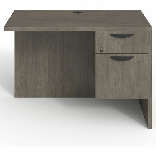 Lorell Right Return, B/F, 42"Wx24"Dx29"H, Gray Elm