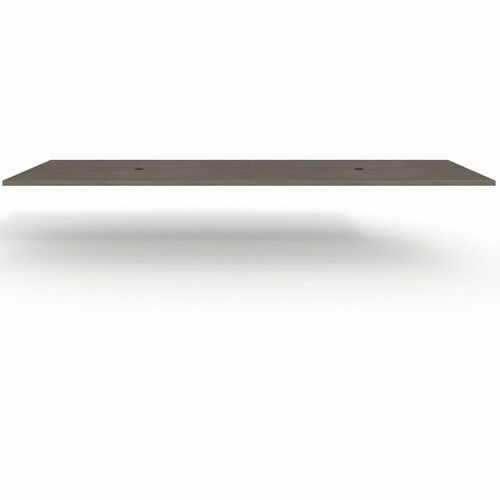 Lorell Tabletop, Rectangular, Modular, 72"x48"x1-1/2", Gray Elm