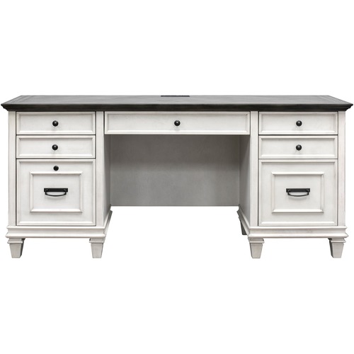 Martin Furniture Credenza, 69-1/2"x31"x21", Vintage Linen