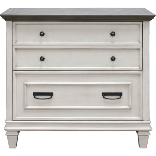 Martin Furniture File, Lateral, 36"x21"x31", Vintage Linen