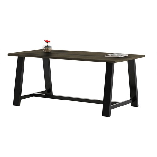 KFI Seating Table, Conference, STD, 3'x6', Barnwood