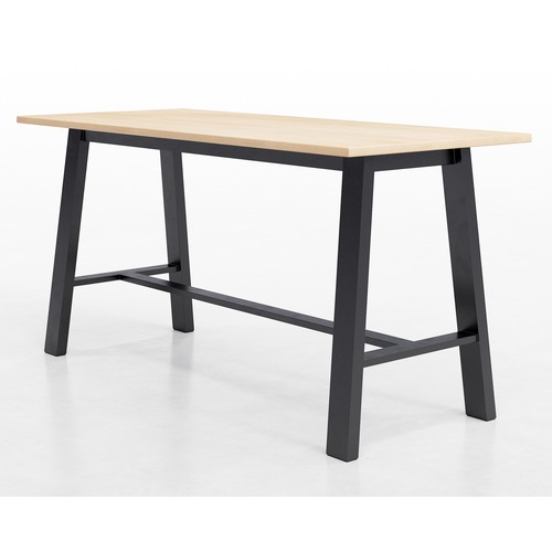 KFI Seating Table, Conference, Bistro, 3'x6', Maple