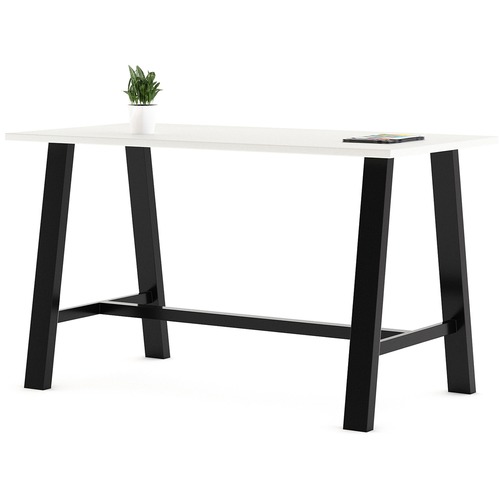 KFI Seating Table, Conference, Bistro, 3'x6', White