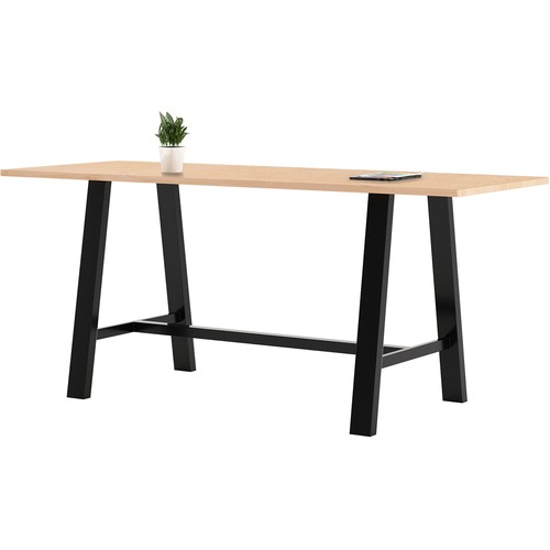 KFI Seating Table, Conference, Bistro, 3'x7', Maple