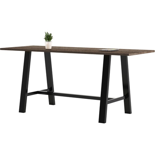 KFI Seating Table, Conference, Bistro, 3'x7', Teak