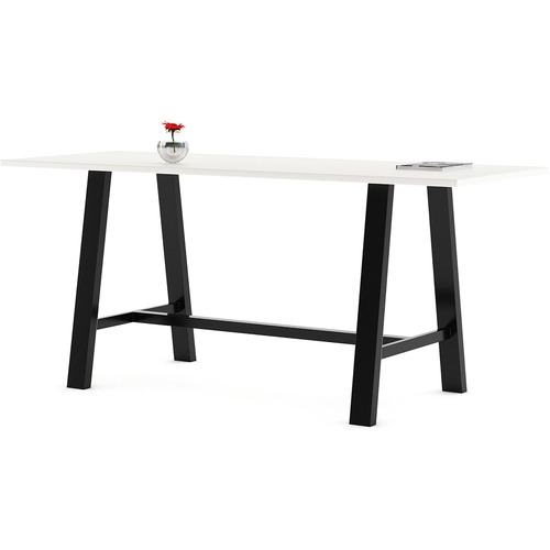 KFI Seating Table, Conference, Bistro, 3'x8', White