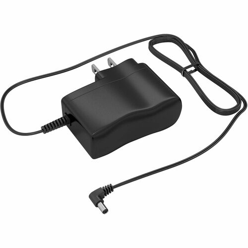 HLS Commercial Adapter,AC,f/HLS Sensor Trash Cans,70"L Cord,Black