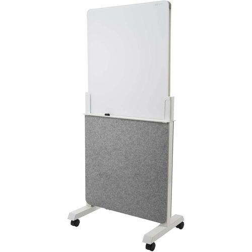 Quartet Easel, 27-1/2"Wx1-2/5"Lx60-1/2"H, White/Gray