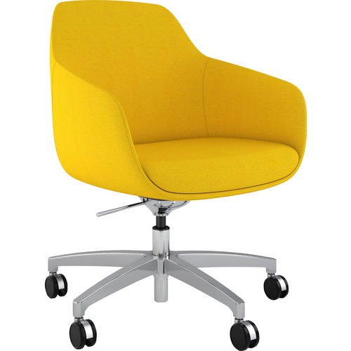 9to5 Seating Lounge Chair,Tilt,25"x25"x33"-37-1/2",CloudFab/PLSHD Base