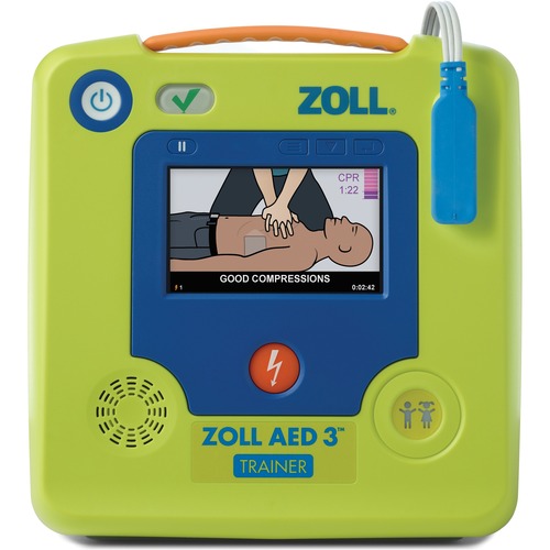 Zoll Medical Corp CPR Trainer,Automated,w/LCD/Training Harness/Electrodes