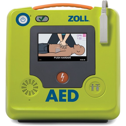 Zoll Medical Corp Defibrillator,Fully Auto,w/Touch-screen/Pads,Adult/Child