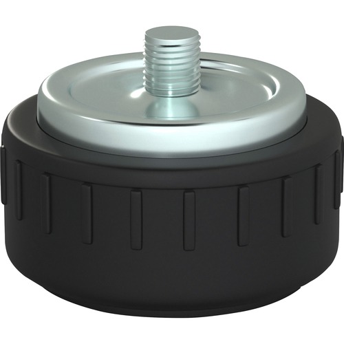 Special-T Glides,Self-leveling,f/Cast-IronBase,Nylon,1-3/8"Dia,4/ST,BK