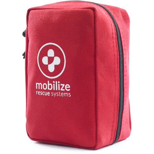 Zoll Medical Corp First Aid Kit,w/Mobilize Rescue App,8-pieces,4"x3"x17.5",GY