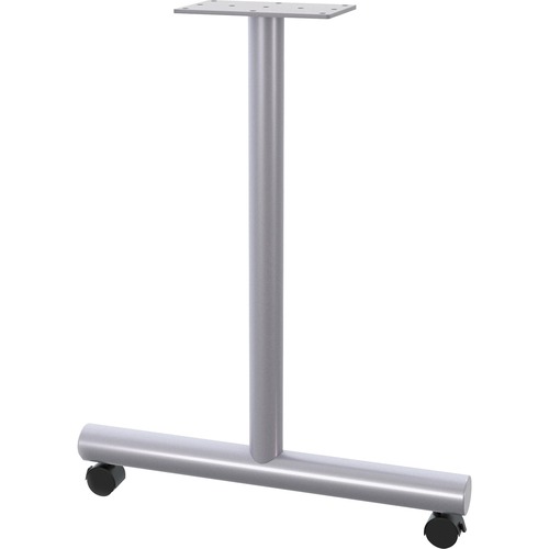 Lorell Stationary Legs, w/Casters, 2"Dia x 27-3/4"H, 2/ST, MCSR