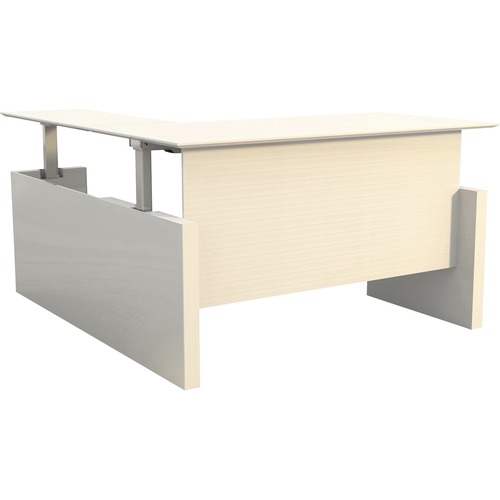 Safco Front Desk,w/Return,Adj,72"x84"x29-1/2"-49-1/4",TextSeaSalt