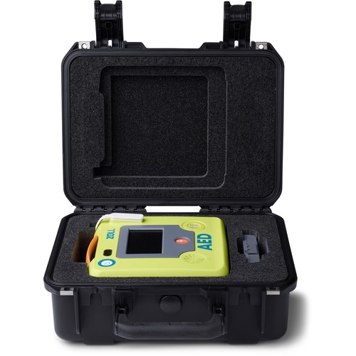 Zoll Medical Corp Carry Case,f/AED 3/Backup Electrodes/Battery,Rigid,Large,BK