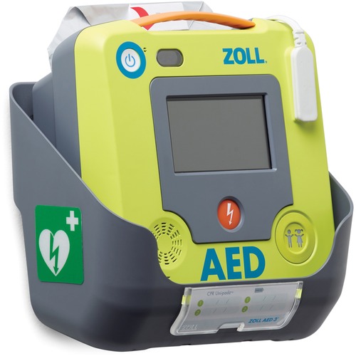 Zoll Medical Corp Mounting Bracket, Wall,f/AED 3, Gray