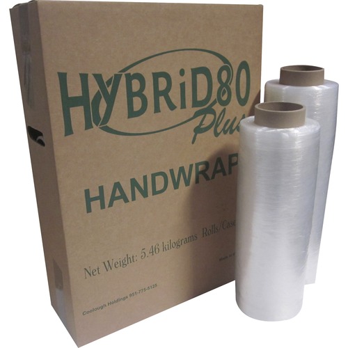 Western Plastics Pallet Wrap,PVC,Hand Hole,17"x1500',192RL/PL