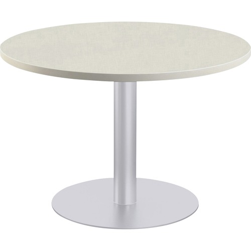 Special-T Hospitality Table,RoundTop,BarHeight,36"DIAx42"H,CrispLinen