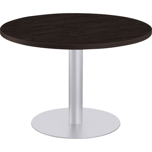 Special-T Hospitality Table,RoundTop,BarHeight,36"DIAx42"H,EbonyRecon