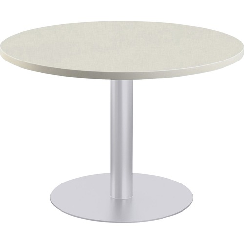 Special-T Hospitality Table,RoundTop,BarHeight,42"DIAx42"H,CrispLinen