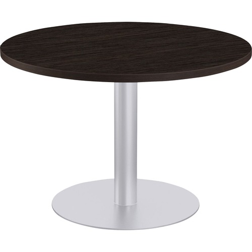 Special-T Hospitality Table,RoundTop,BarHeight,42"DIAx42"H,EbonyRecon
