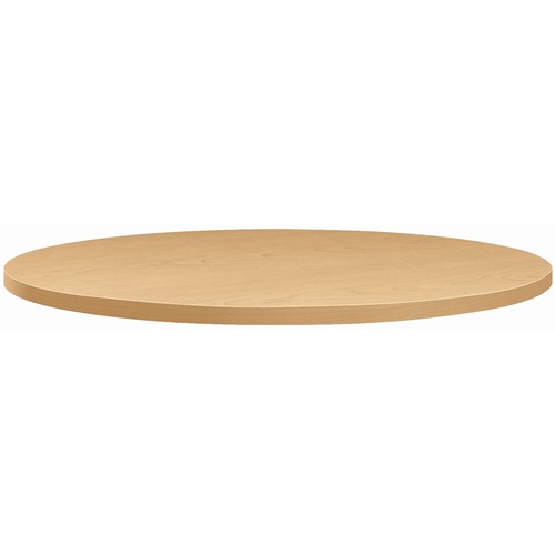 The HON Company Tabletop, Round, 42" Diameter, Natural Maple