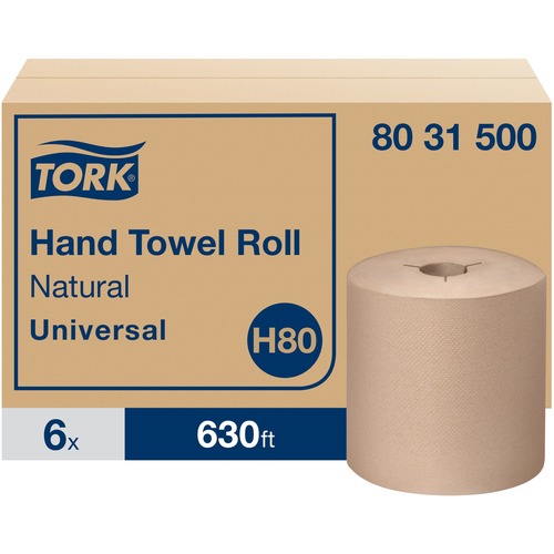 Paper Towels, 1 Ply, Natural 6/CT view 2