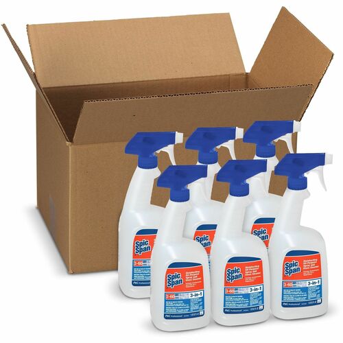 Procter & Gamble Commercial Disinfectant,Pro,Multi-surface,Fresh Scent,32oz,6/CT,Blue